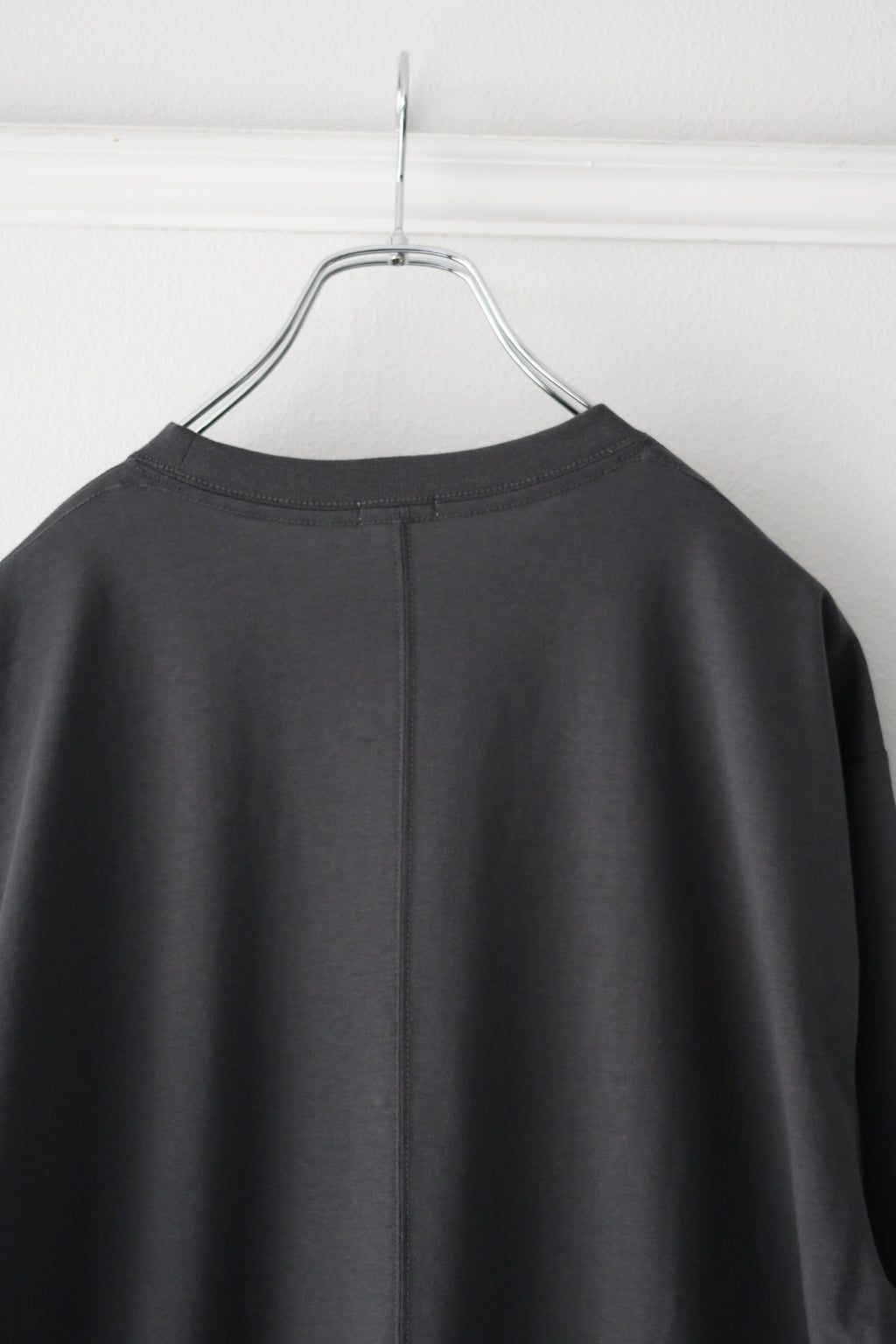 phebus  - COTTON JERSEY T-SHIRT [CHARCOAL]
