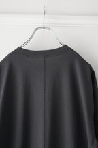 phebus  - COTTON JERSEY T-SHIRT [CHARCOAL]