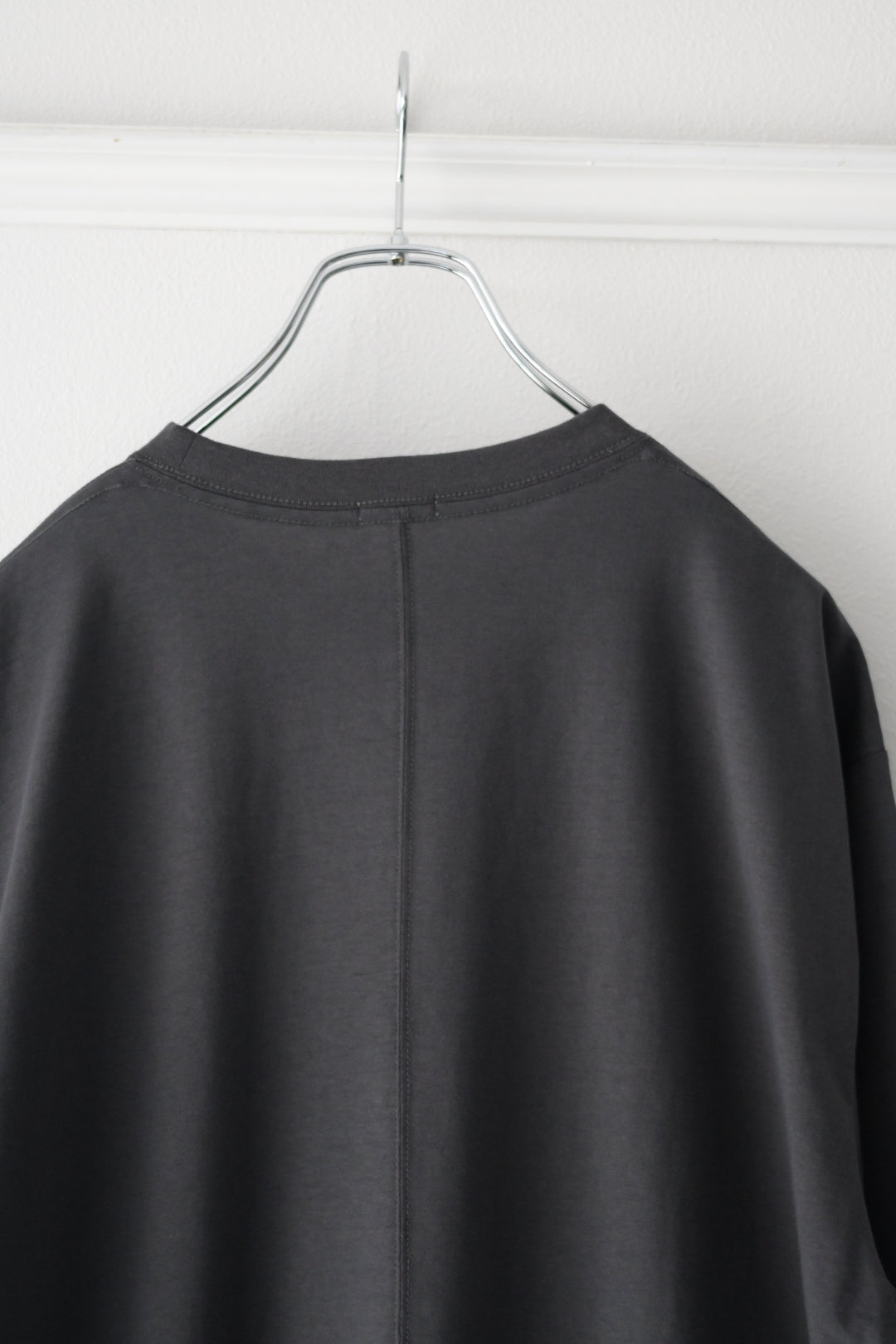 phebus  - COTTON JERSEY T-SHIRT [CHARCOAL]