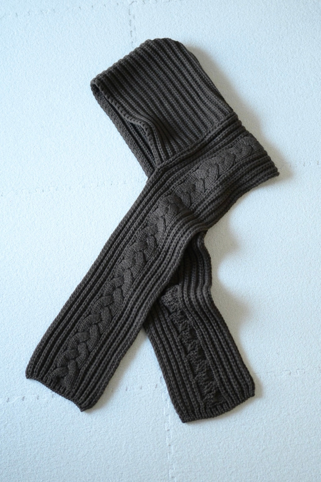 YASHIKI - Kanya Hooded Scarf [BROWN]