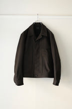 山内 - 限界濃度泥染めフラノ・トラッカージャケット 26AW turf