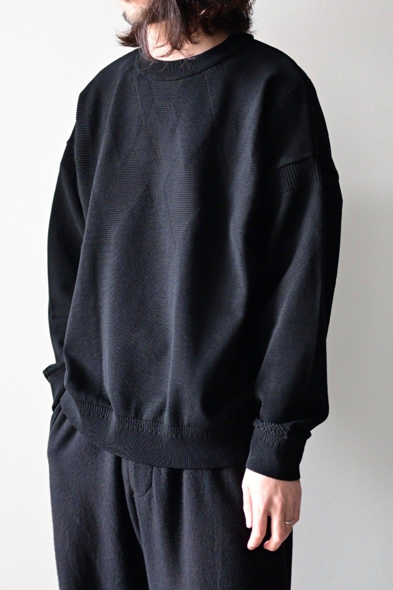 YASHIKI - Seika Knit [BLACK]