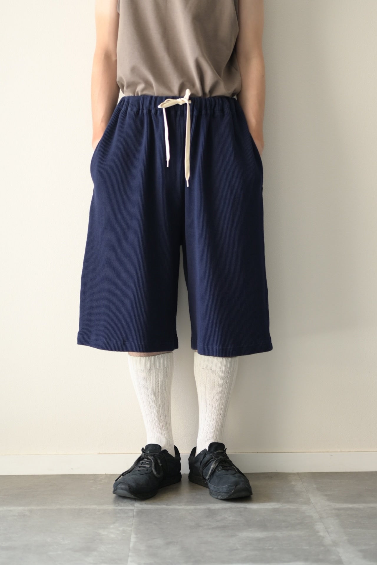 wonderland - Waffle Pants [DARK NAVY]