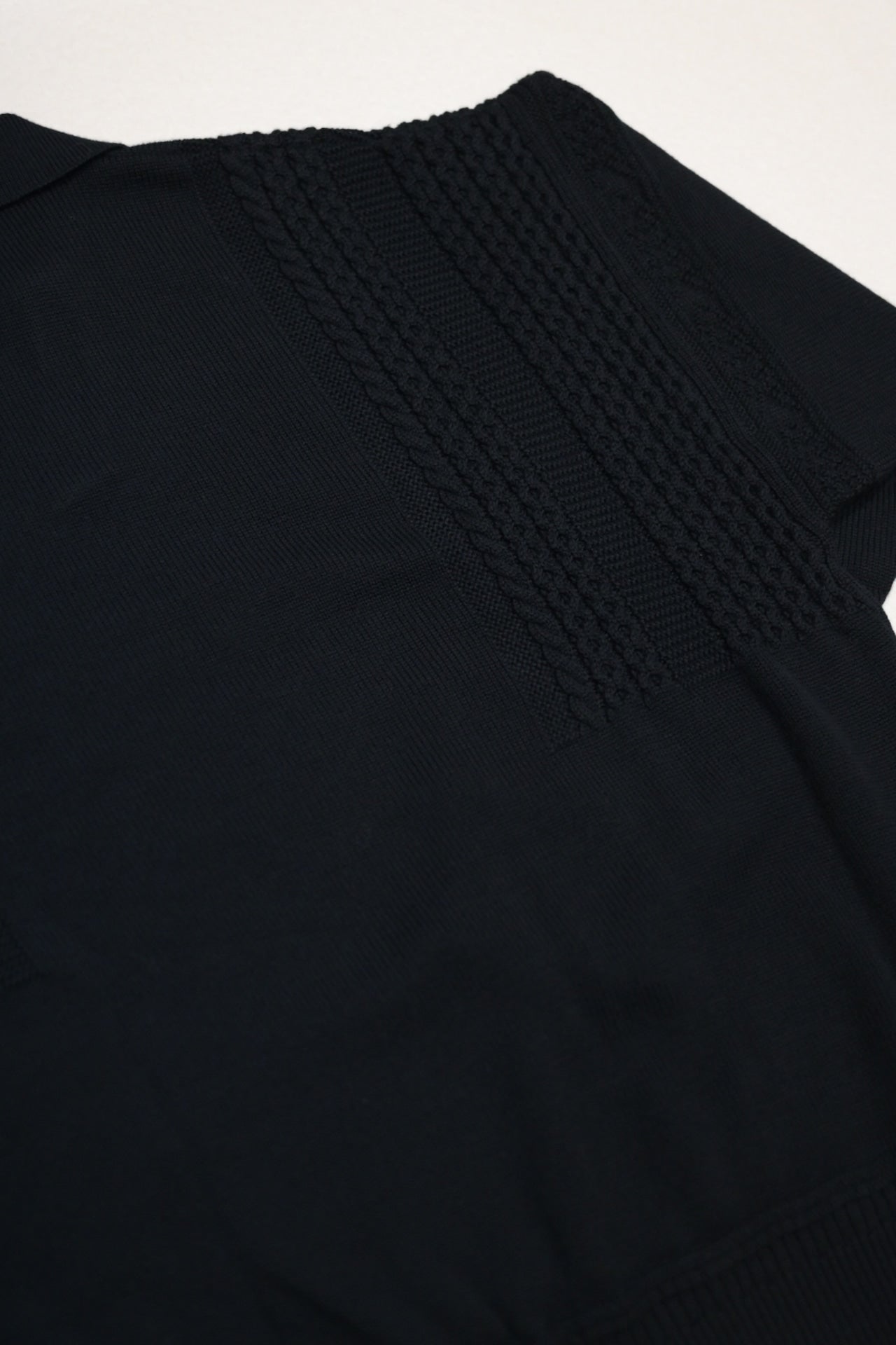 YASHIKI - Hatsuyuki Skipper Knit [BLACK]