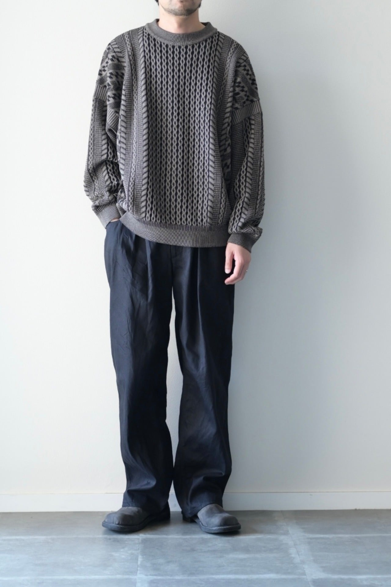 YASHIKI - Fubuki Knit [GREIGE]