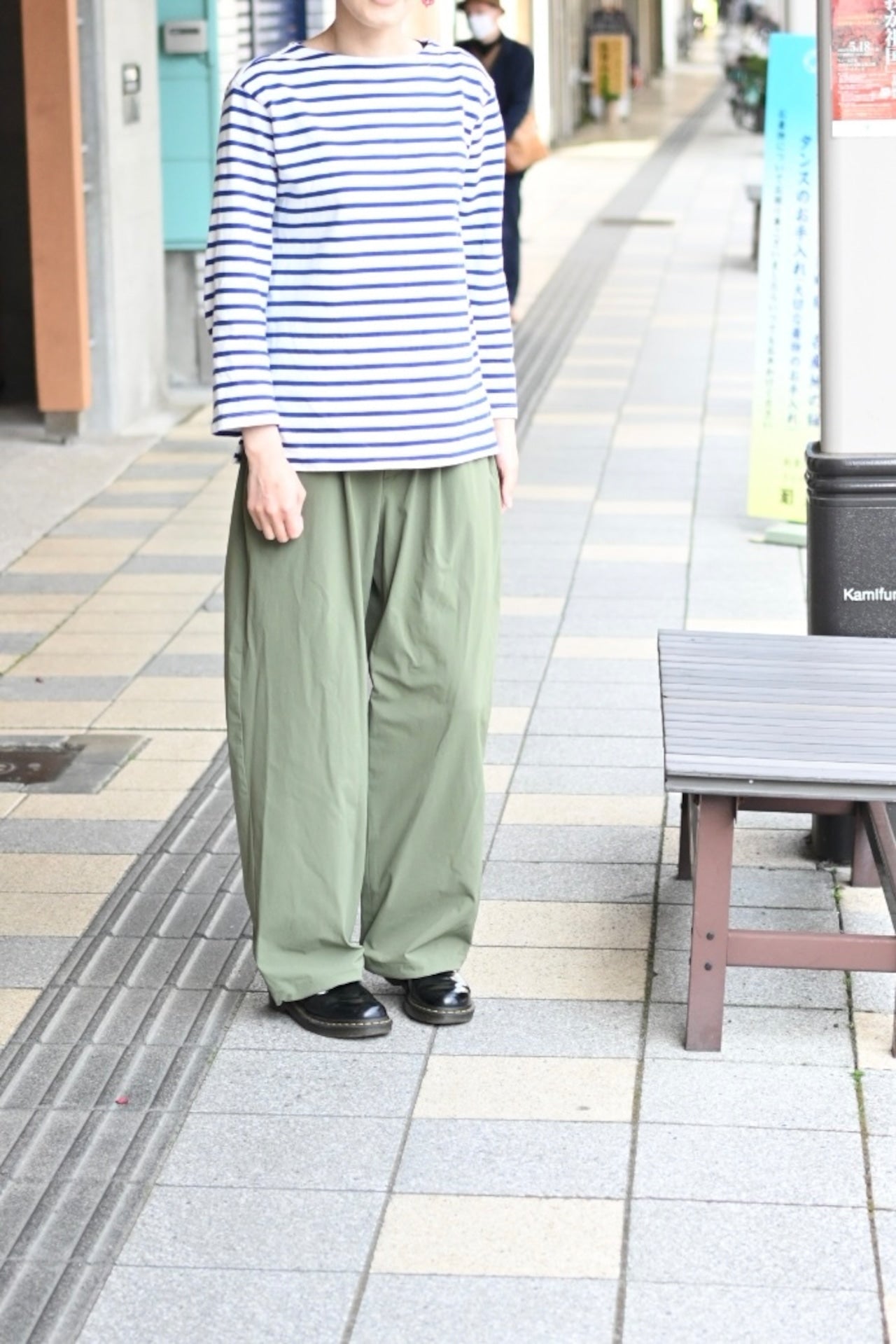 SAYATOMO - 1-Tack Nylon Trousers [KHAKI]
