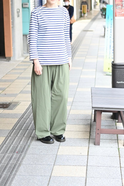 SAYATOMO - 1-Tack Nylon Trousers [KHAKI]