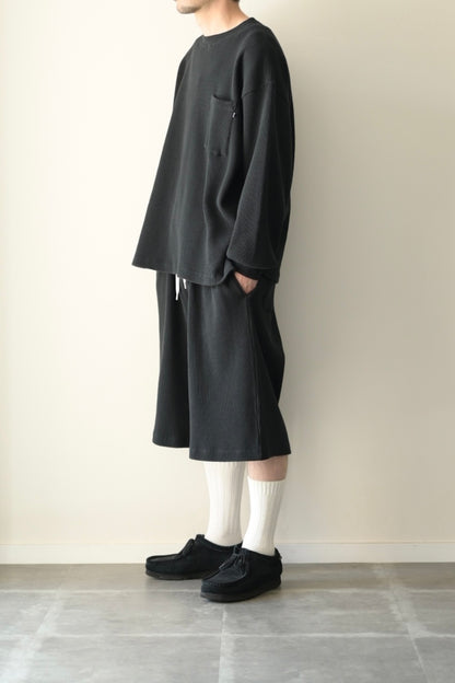 wonderland - Waffle Pants [BLACK]