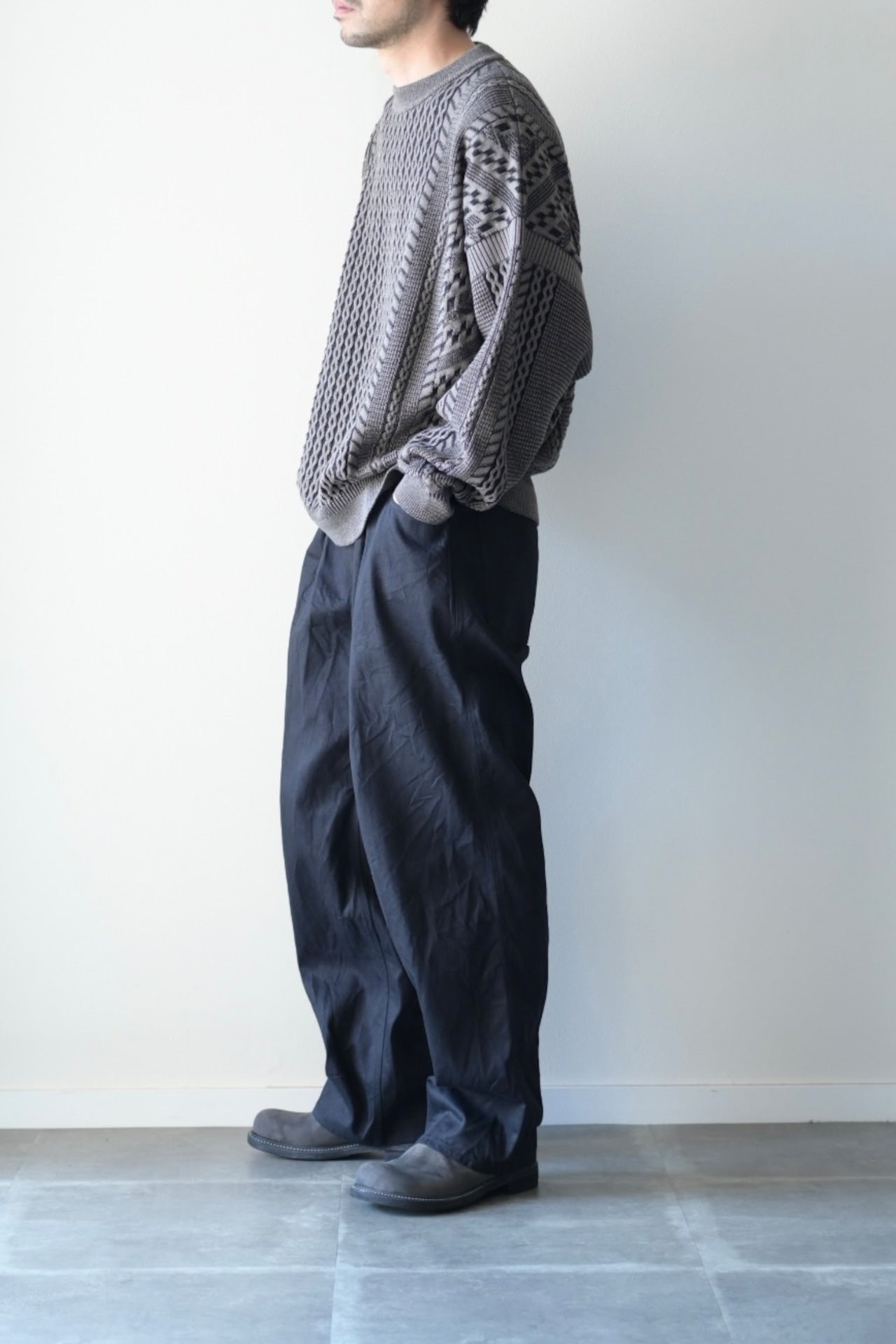 YASHIKI - Fubuki Knit [GREIGE]