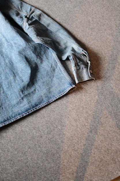 phebus - WASHI DENIM JACKET [FADE BLUE]
