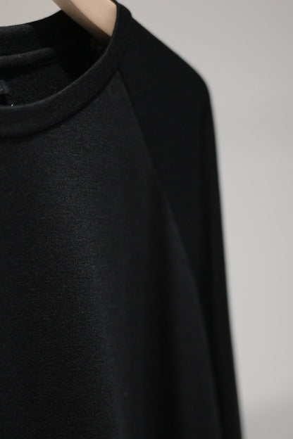VUm - basic long knit [BLACK]