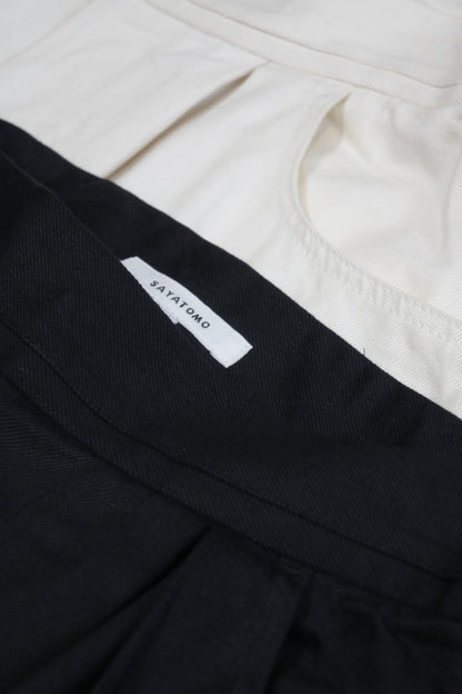 SAYATOMO - 2-Tack Denim Pants [BLACK]