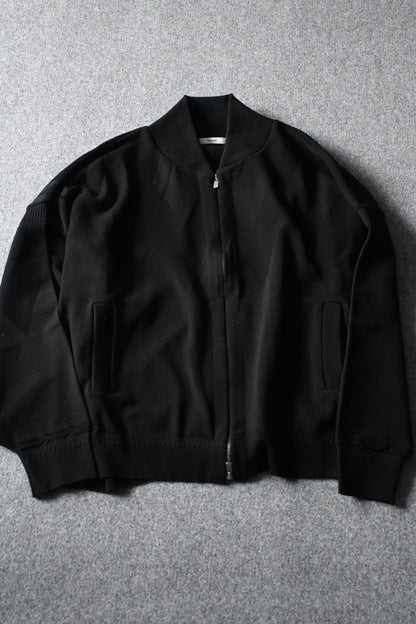 YASHIKI - Seika Knit Blouson [BLACK]