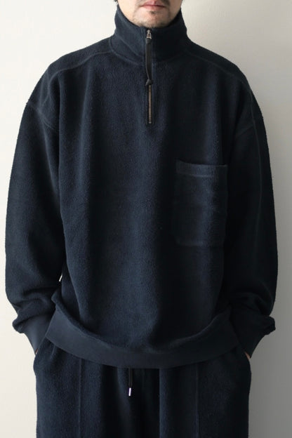 phebus - Sulfur Dye Fleece Pull Over