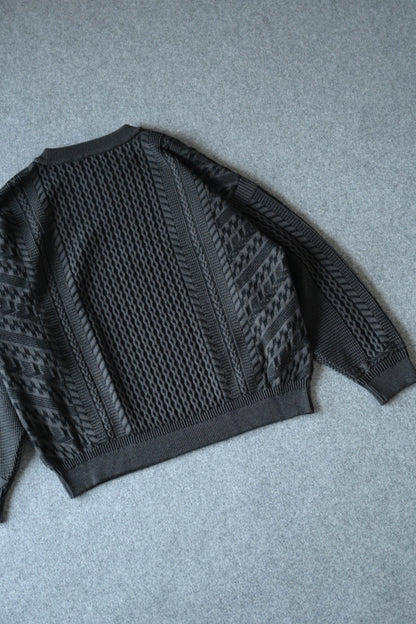 YASHIKI - Fubuki Knit [BLACK]