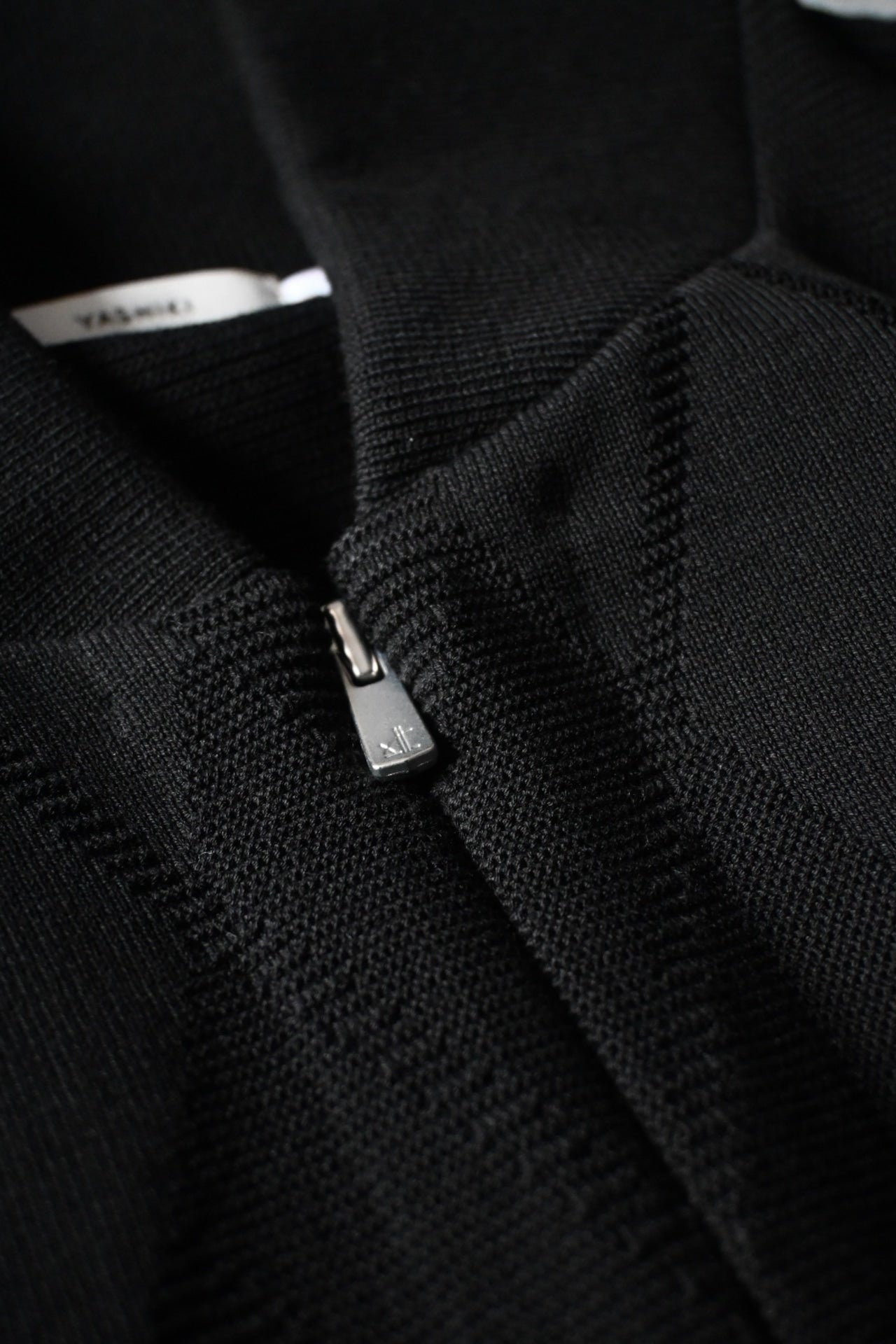 YASHIKI - Seika Knit Blouson [BLACK]