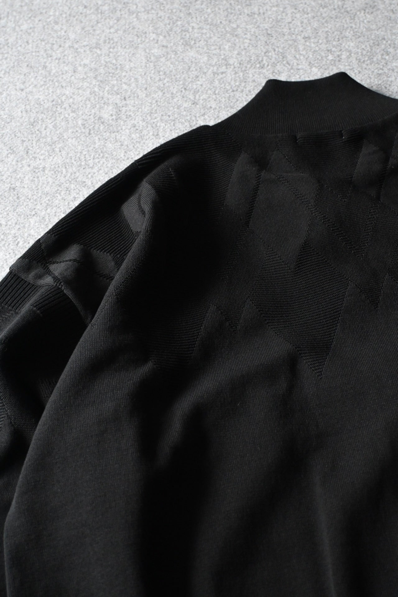 YASHIKI - Seika Knit Blouson [BLACK]