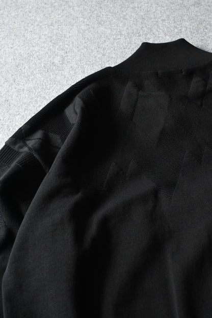 YASHIKI - Seika Knit Blouson [BLACK]