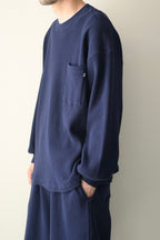 wonderland - Waffle L/S [DARK NAVY]