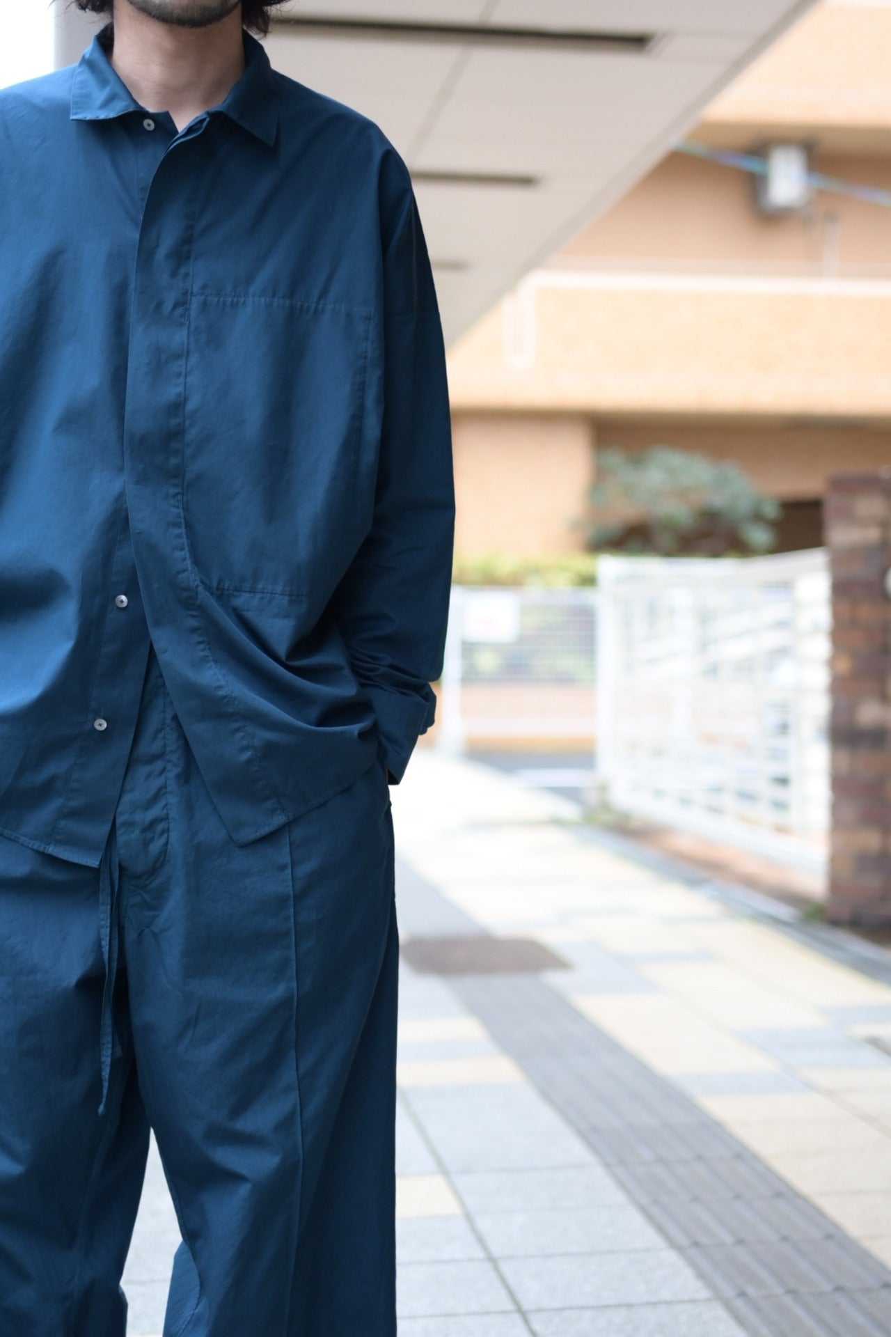 phebus - Garment Dye Cotton Shirts [nand]