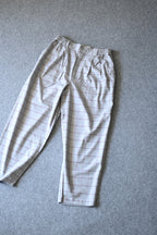 wonderland ワンダーランド Two Tuck Check Pants チェック