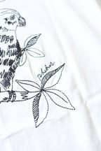 phebus  - TWO BIRDS T-SHIRT [WHITE]