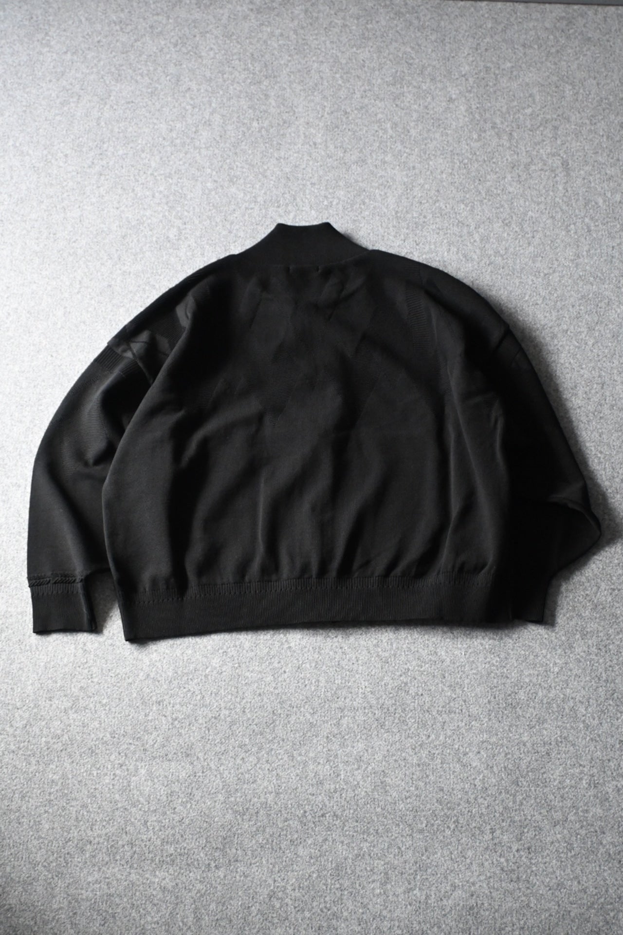 YASHIKI - Seika Knit Blouson [BLACK]