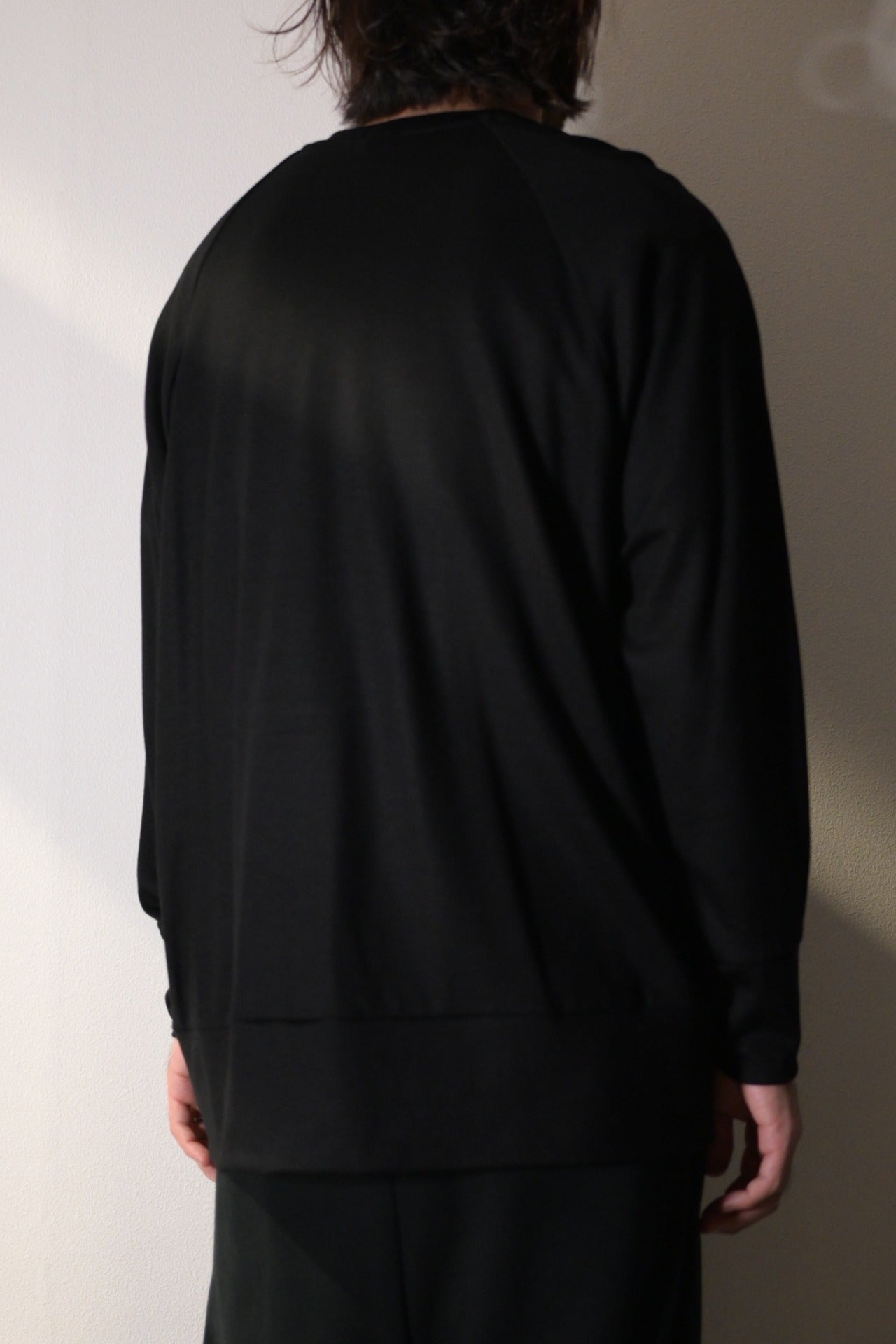 VUm - basic long knit [BLACK]