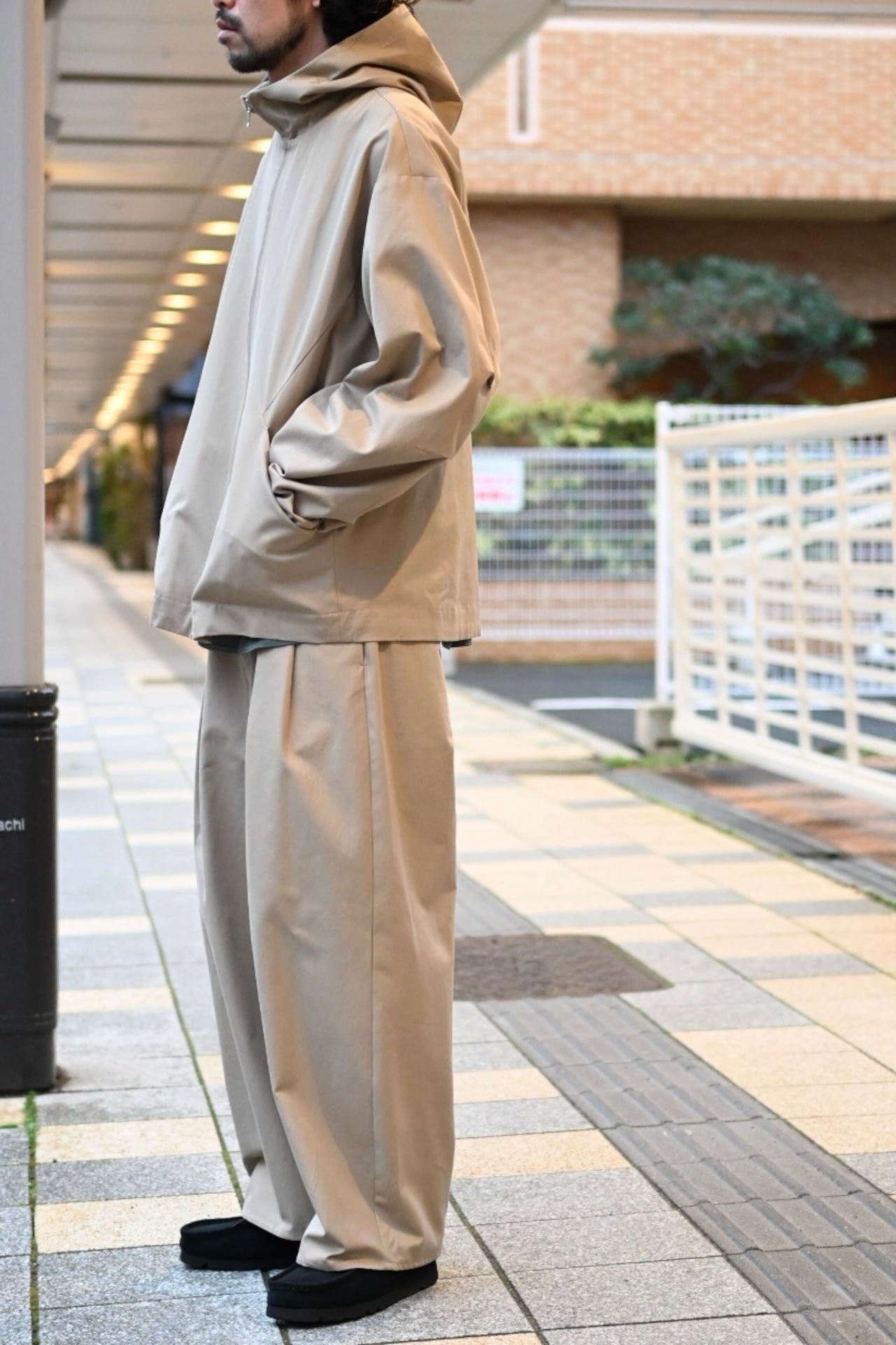 VU - hoodie bluson  FINX COTTON [CAMEL]