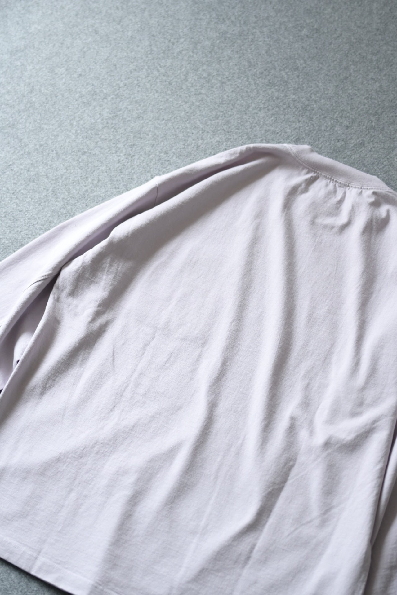 wonderland - Stitch L/S T-shirts [LIGHT GRAY]