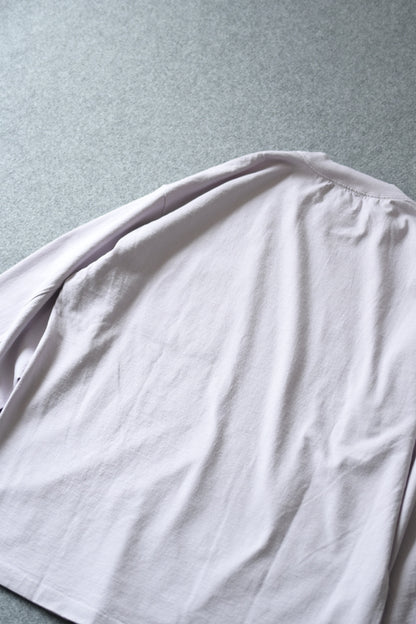 wonderland - Stitch L/S T-shirts [LIGHT GRAY]