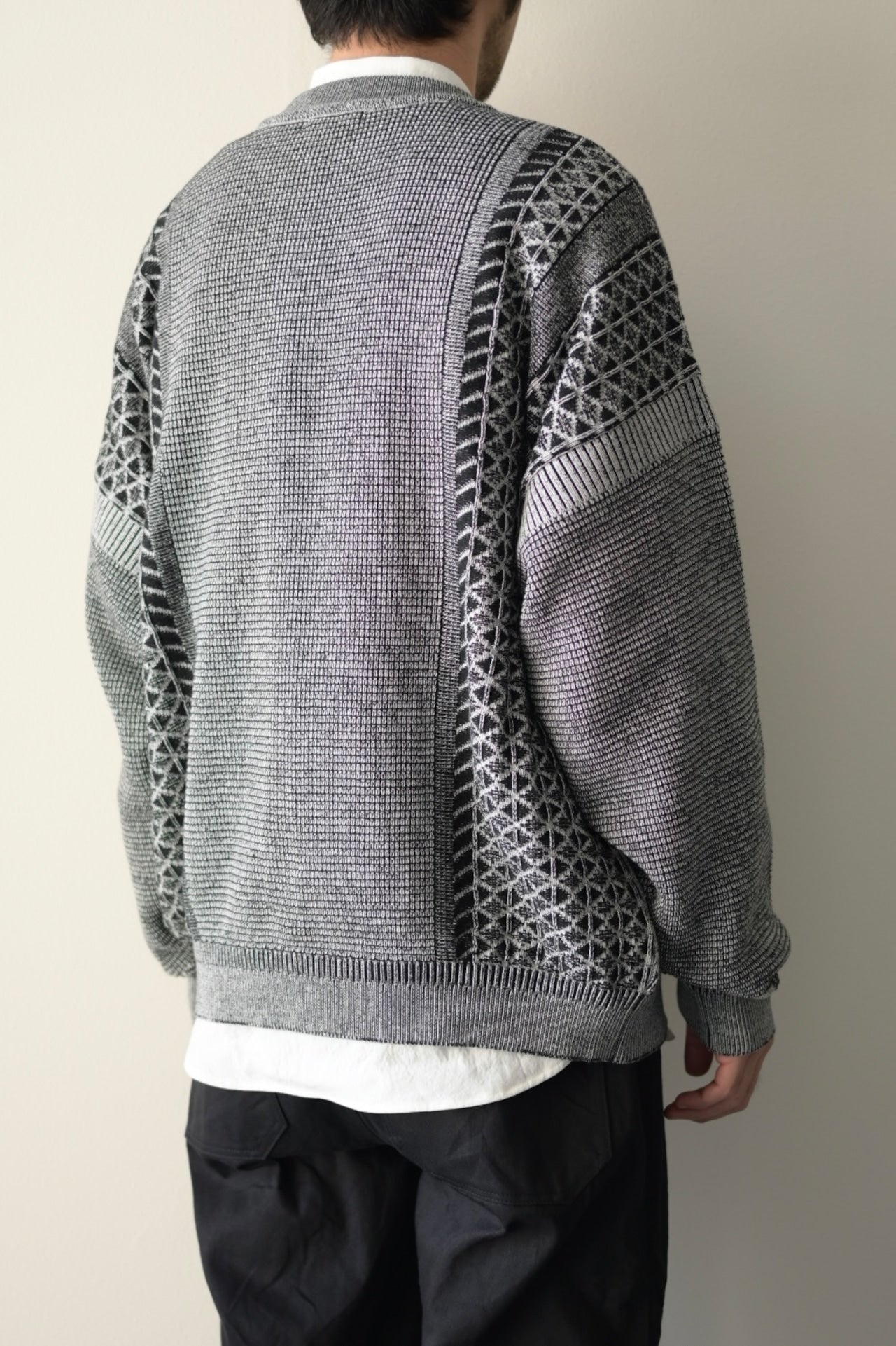 YASHIKI - Ginka Cardigan [MIX-GRAY]