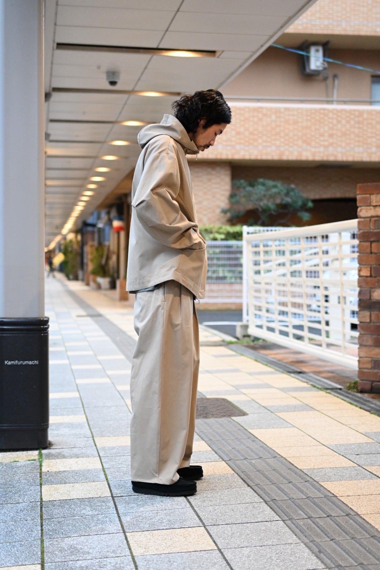 VU - hoodie bluson  FINX COTTON [CAMEL]