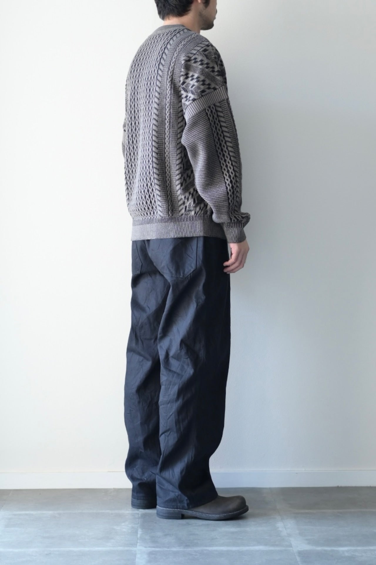 YASHIKI - Fubuki Knit [GREIGE]