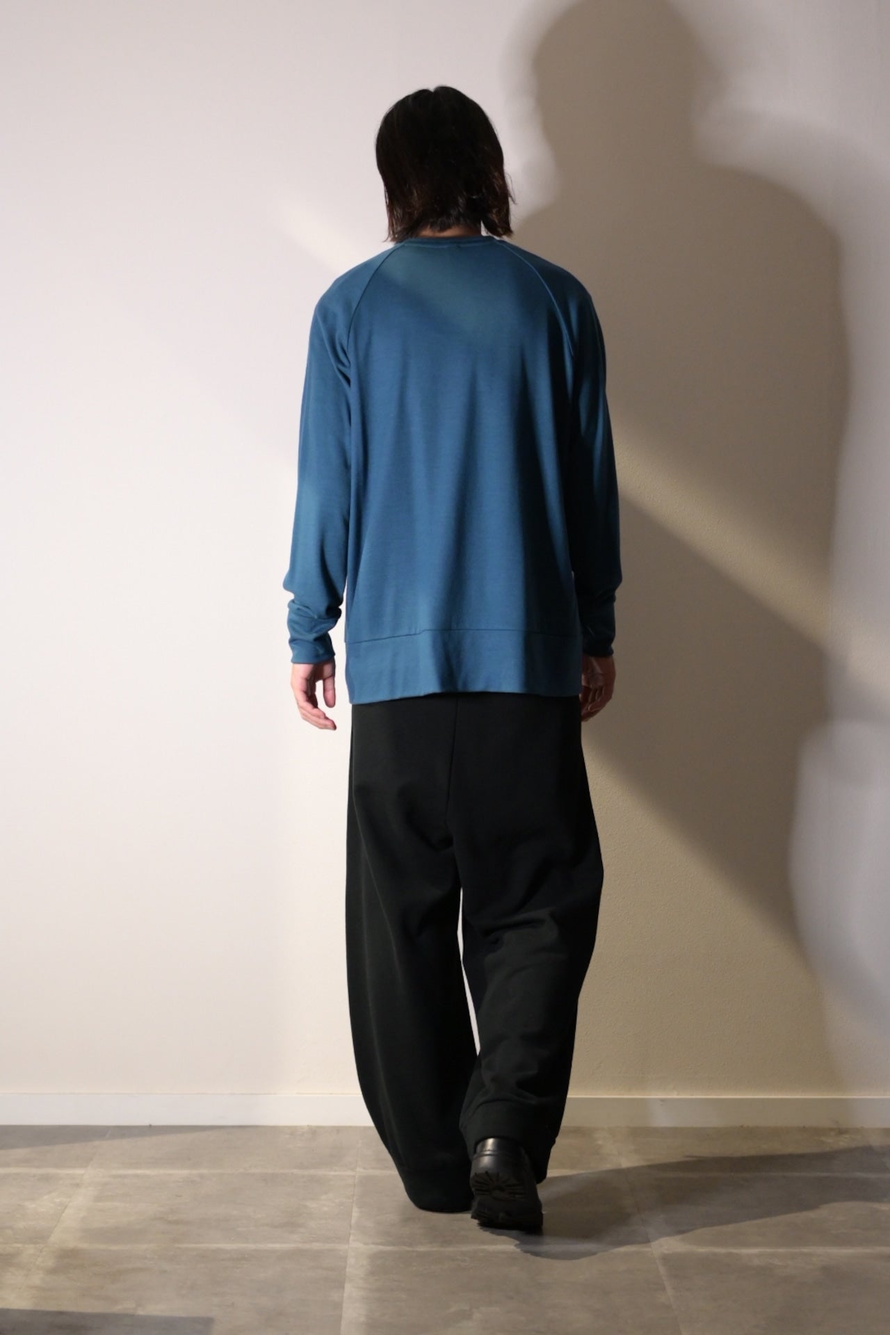 VUm - basic long knit [LIGHT BLUE]