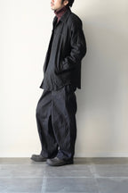 Yamauchi - Hemp flannel shirt jacket