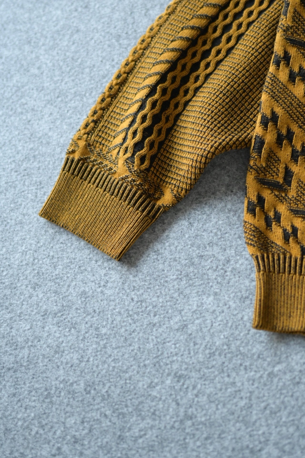 YASHIKI - Fubuki Knit [MUSTARD]