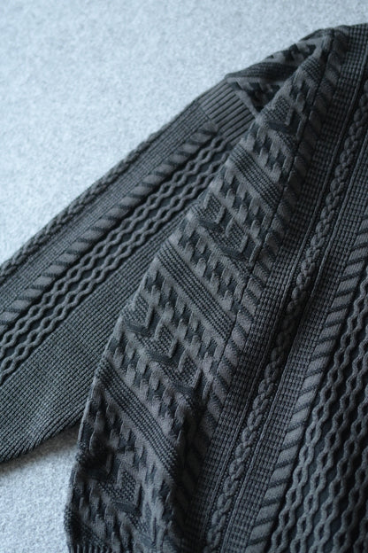 YASHIKI - Fubuki Knit [BLACK]