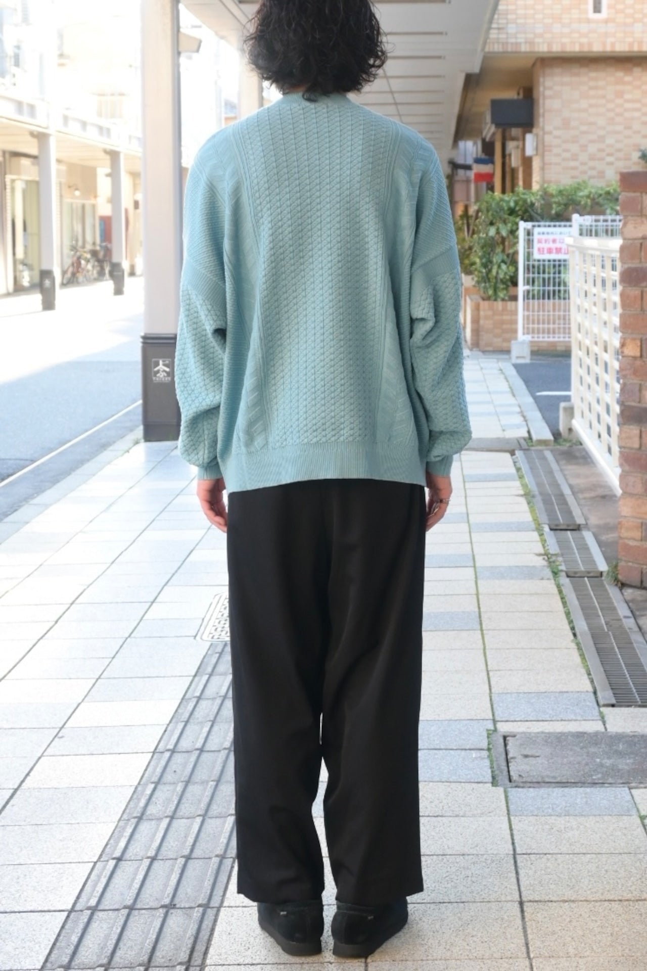 YASHIKI - Haruno Knit [SKY BLUE]