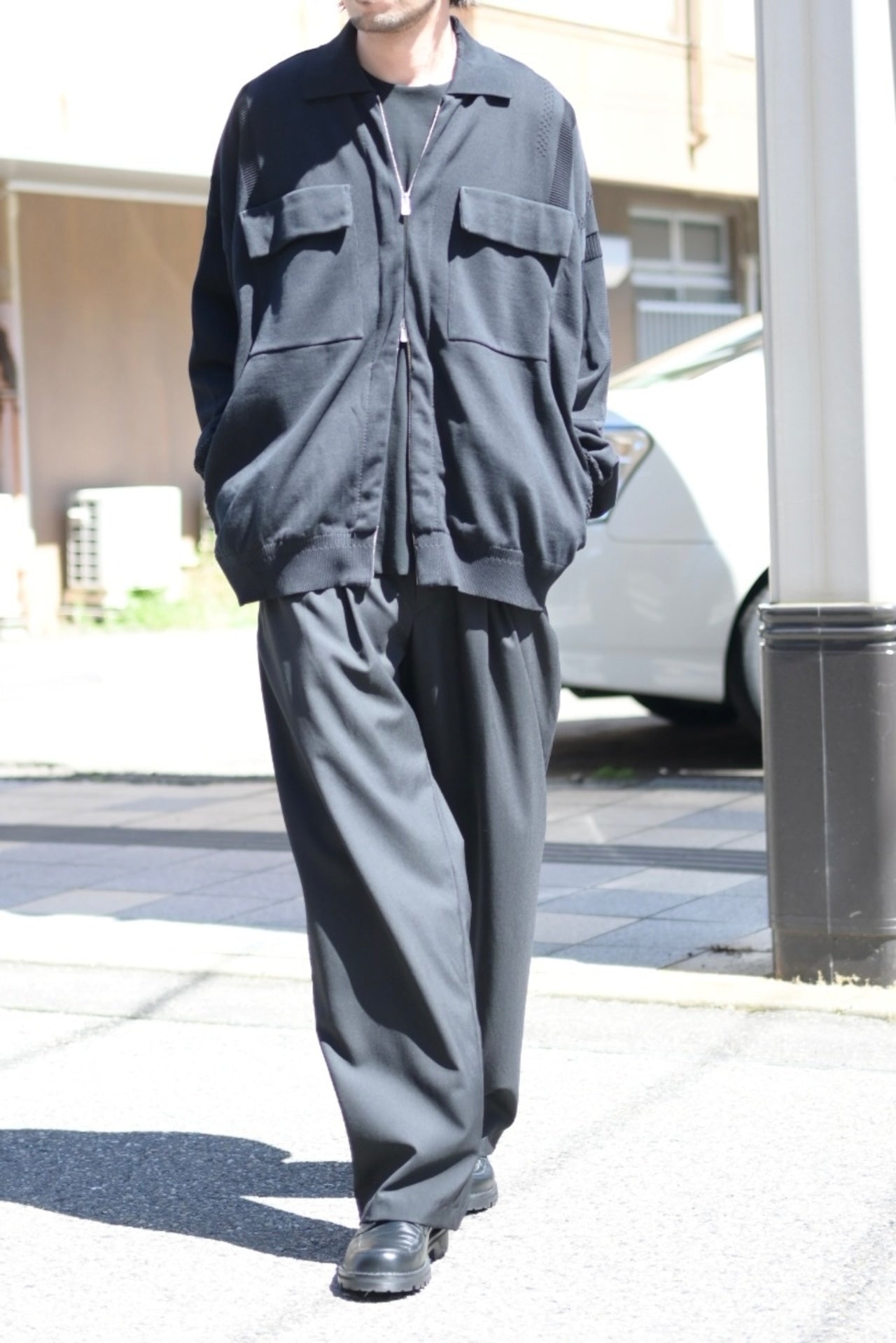 YASHIKI - Shigure Zip Blouson