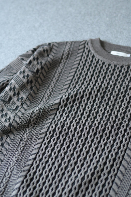 YASHIKI - Fubuki Knit [GREIGE]