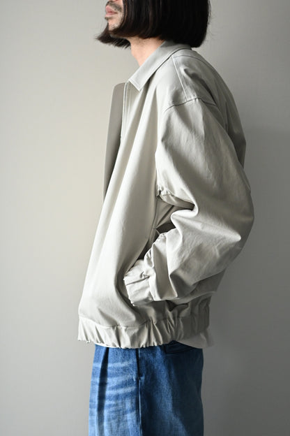 VU - short flight blouson [CHALK]