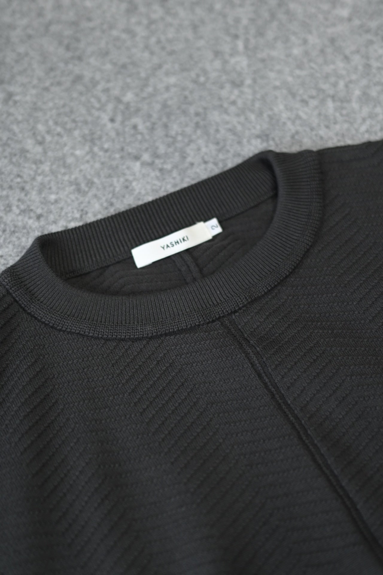 YASHIKI - Sogon Knit [CHARCOAL]
