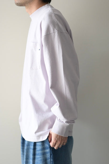 wonderland - Stitch L/S T-shirts [LIGHT GRAY]