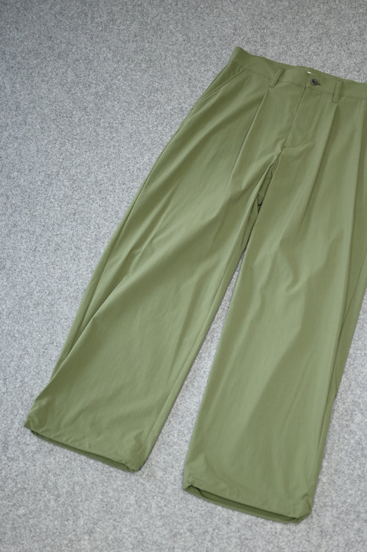 SAYATOMO - 1-Tack Nylon Trousers [KHAKI]