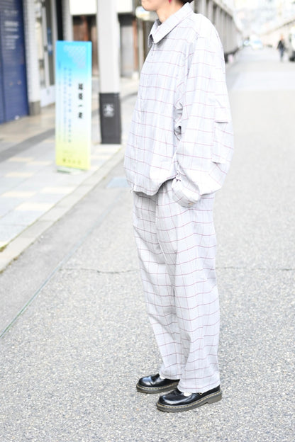 wonderland - Two Tuck Check Pants