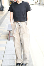 phebus  - TWO BIRDS T-SHIRT [BLACK]