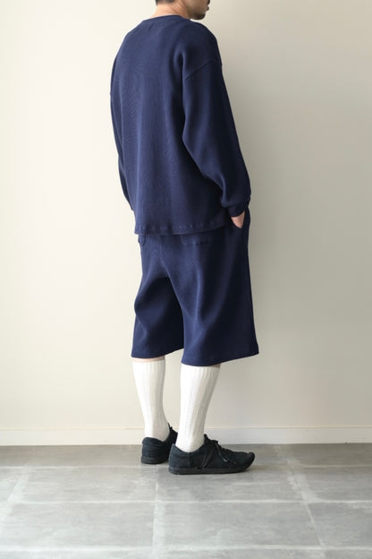 wonderland - Waffle L/S [DARK NAVY]