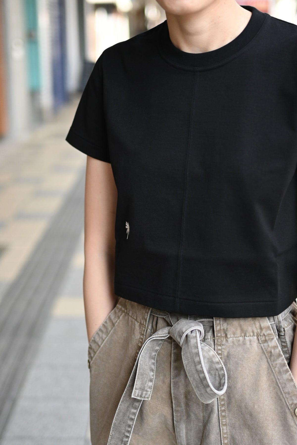 phebus  - TWO BIRDS T-SHIRT [WHITE]